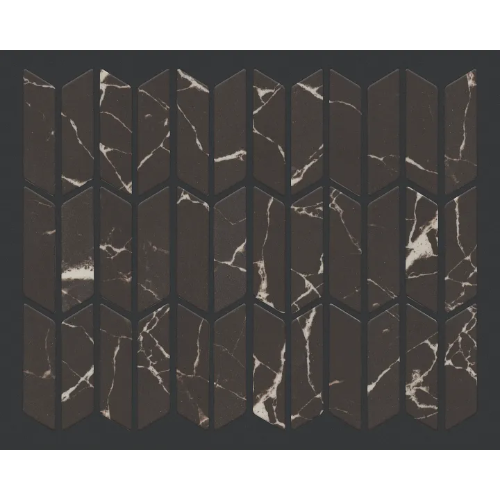 Shaw Floors Dreamscape Dart Mos — Nero Marquina · 486TS-00900 — flooring selection with LeviArs Design & Remodeling
