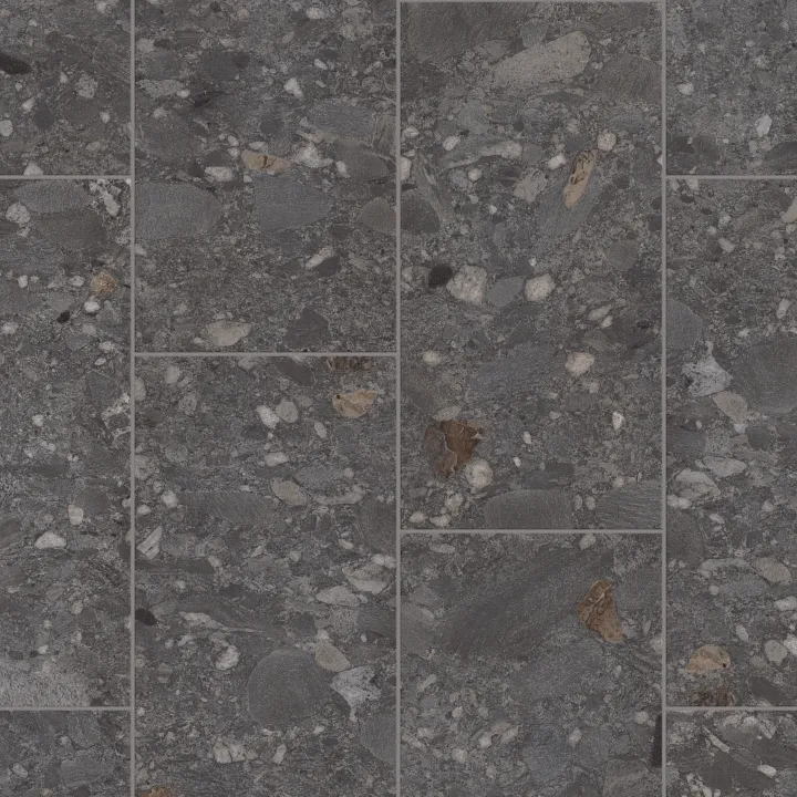Shaw Floors Exterior Notion 12X24 — Nero · 495TS-00900 — flooring selection with LeviArs Design & Remodeling