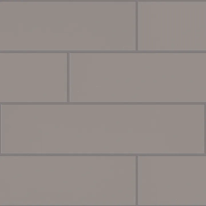 Shaw Floors Grandeur 4X16 Gloss — Taupe · 413TS-00550 — flooring selection with LeviArs Design & Remodeling