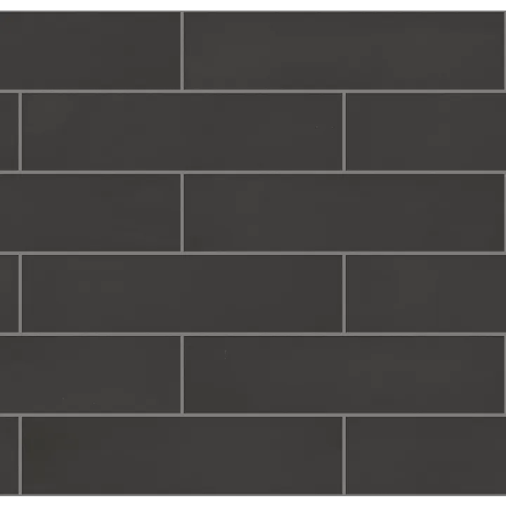 Shaw Floors Grandeur 4X16 Matte — Carbon · 420TS-00950 — flooring selection with LeviArs Design & Remodeling