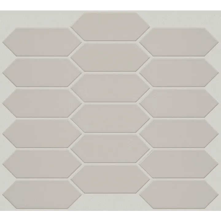 Shaw Floors Grandeur Picket Gloss — Warm Grey · 423TS-00500 — flooring selection with LeviArs Design & Remodeling