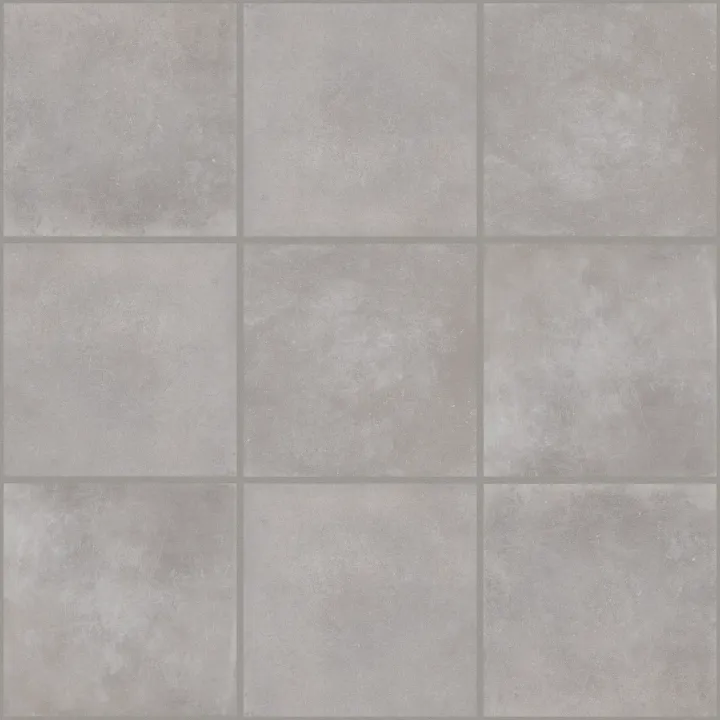 Shaw Floors Halftone 8X8 Gloss — Grey Vetiver · 492TS-00500 — flooring selection with LeviArs Design & Remodeling