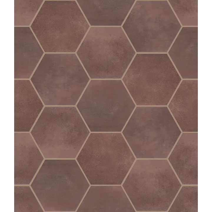 Shaw Floors Halftone Esagona Gloss — Jewel · 493TS-00801 — flooring selection with LeviArs Design & Remodeling