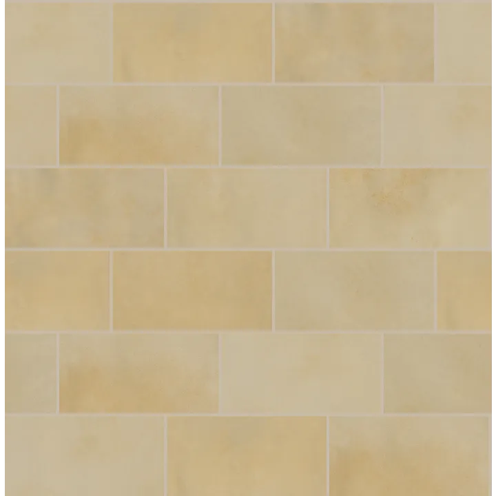 Shaw Floors Kaleidoscope 4X8 Brick — Lemon · 572TS-00200 — flooring selection with LeviArs Design & Remodeling