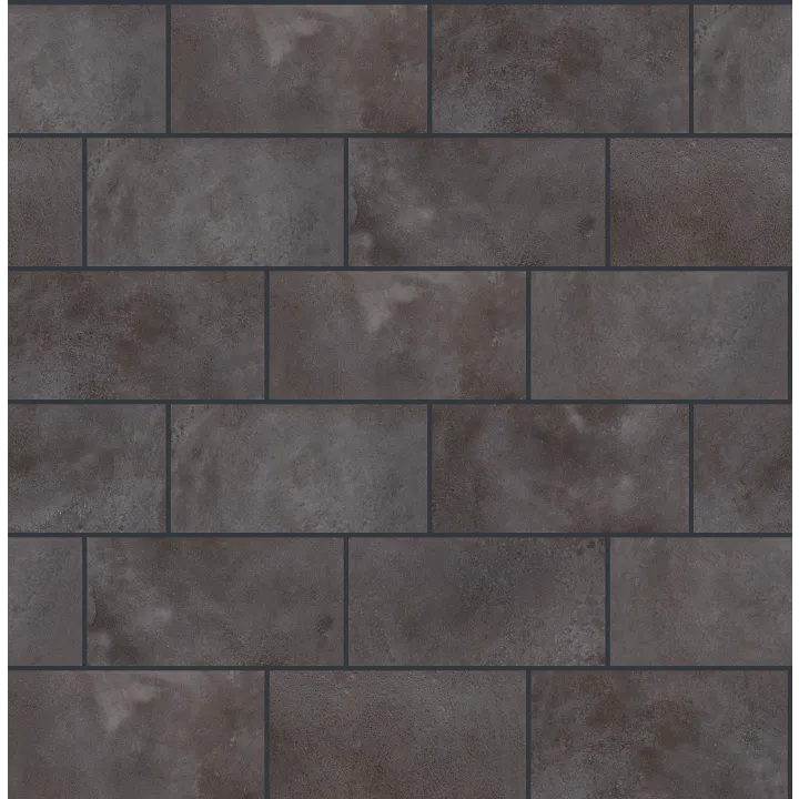 Shaw Floors Kaleidoscope 4X8 Brick — Obsidian · 572TS-00900 — flooring selection with LeviArs Design & Remodeling