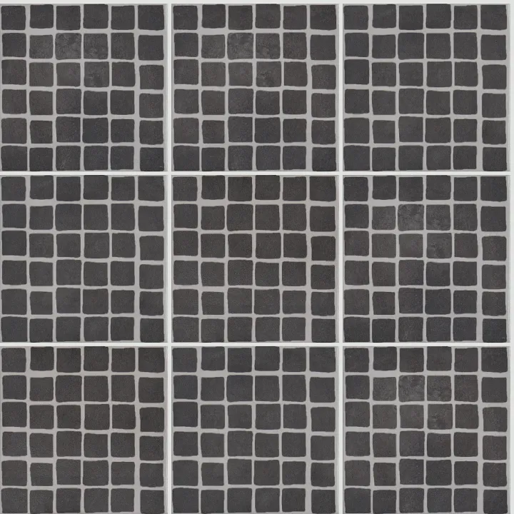 Shaw Floors Kaleidoscope 8X8 Sq Design — Patchwork · 575TS-00901 — flooring selection with LeviArs Design & Remodeling