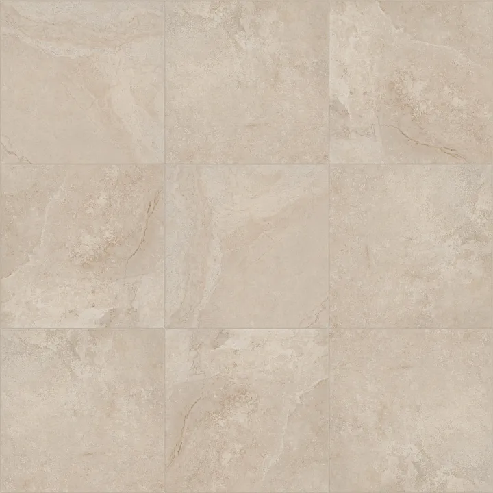 Shaw Floors Layered Earth24X24Cc — Cream · 596TS-00120 — flooring selection with LeviArs Design & Remodeling