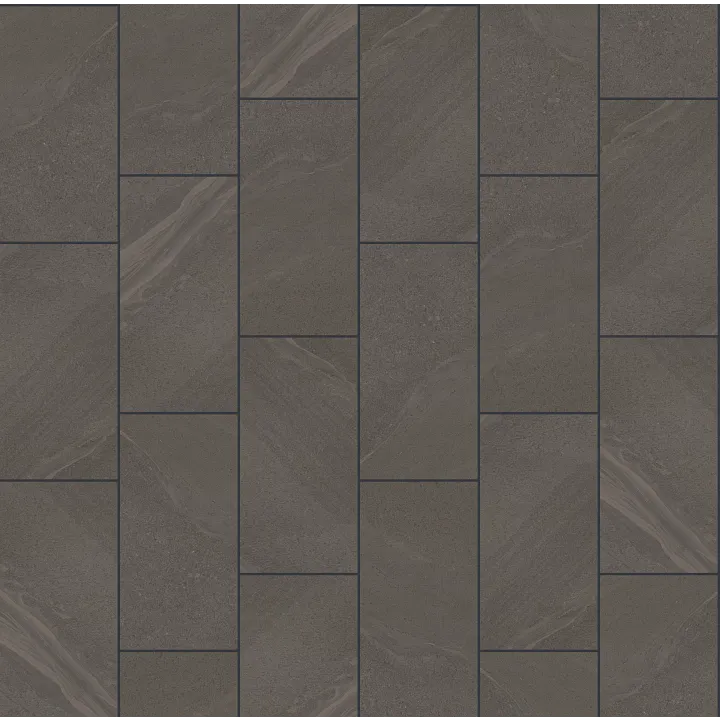 Shaw Floors Lithoscape 12X24 — Black · 618TS-00900 — flooring selection with LeviArs Design & Remodeling
