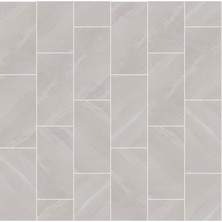 Shaw Floors Lithoscape 12X24 — White · 618TS-00100 — flooring selection with LeviArs Design & Remodeling