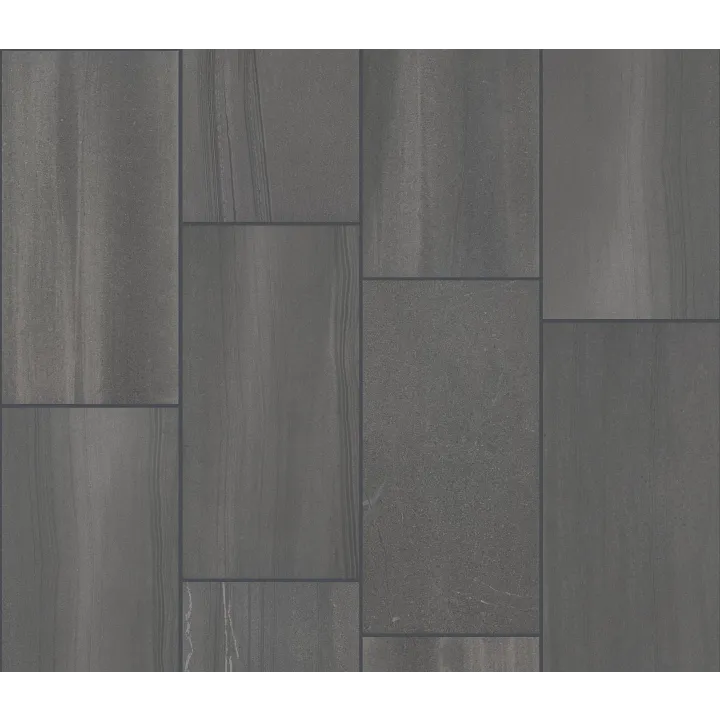 Shaw Floors Manolin 12X24 — Dark · 551TS-00900 — flooring selection with LeviArs Design & Remodeling
