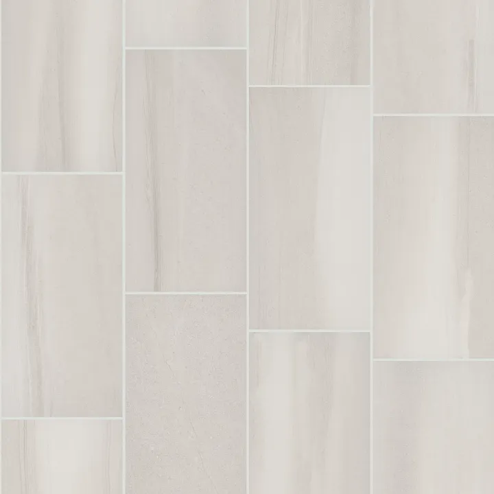Shaw Floors Manolin 12X24 — Marshmallow · 551TS-00100 — flooring selection with LeviArs Design & Remodeling