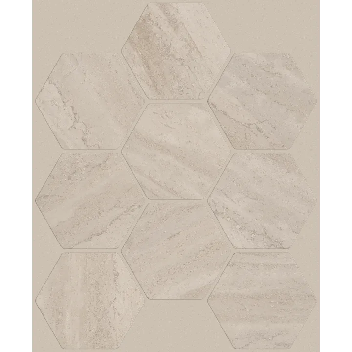 Shaw Floors Natural Strata Hex Vc — Cream · 593TS-00120 — flooring selection with LeviArs Design & Remodeling