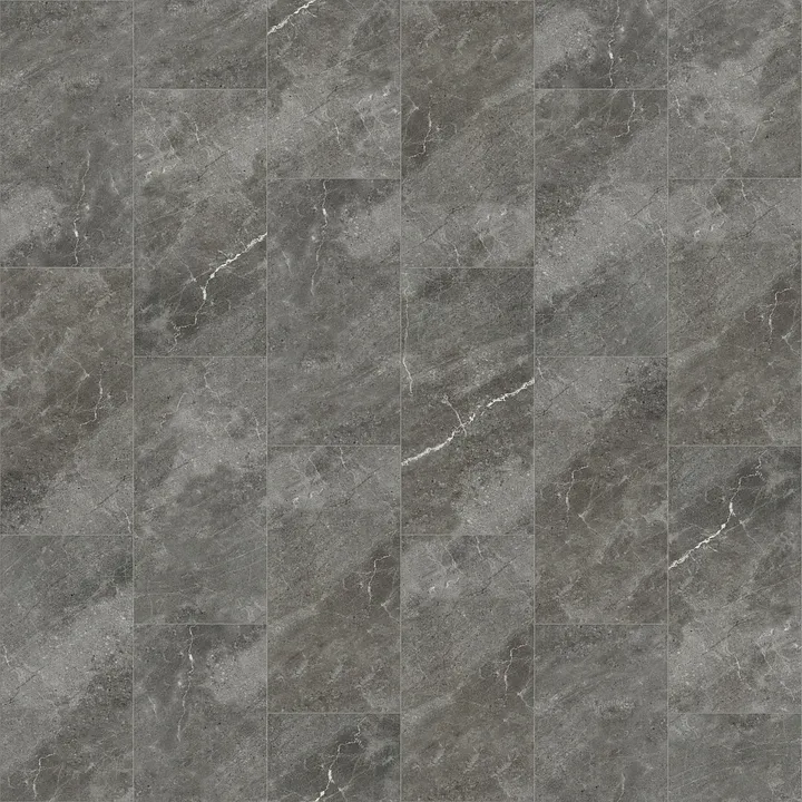 Shaw Floors Oasis 12X24 — Dark Grey · CS72Q-00570 — flooring selection with LeviArs Design & Remodeling