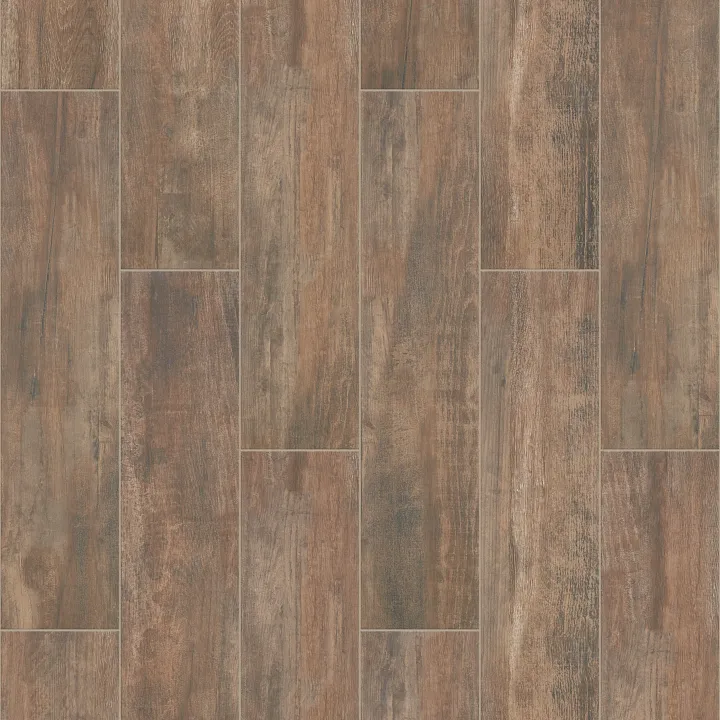 Shaw Floors Olympia 8X36 — Brown · CS71W-00700 — flooring selection with LeviArs Design & Remodeling