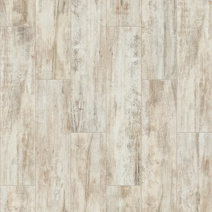 Shaw Floors Olympia 8X36 — White · CS71W-00100 — flooring selection with LeviArs Design & Remodeling