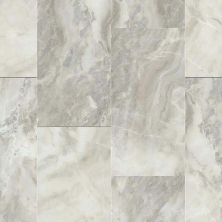 Shaw Floors Paragon Tile Plus — White Onyx · 1022V-01101 — flooring selection with LeviArs Design & Remodeling