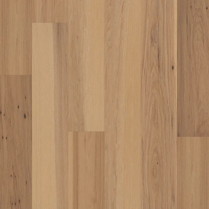 Shaw Floors Sanctuary Hickory — Mindful · SW715-01092 — flooring selection with LeviArs Design & Remodeling