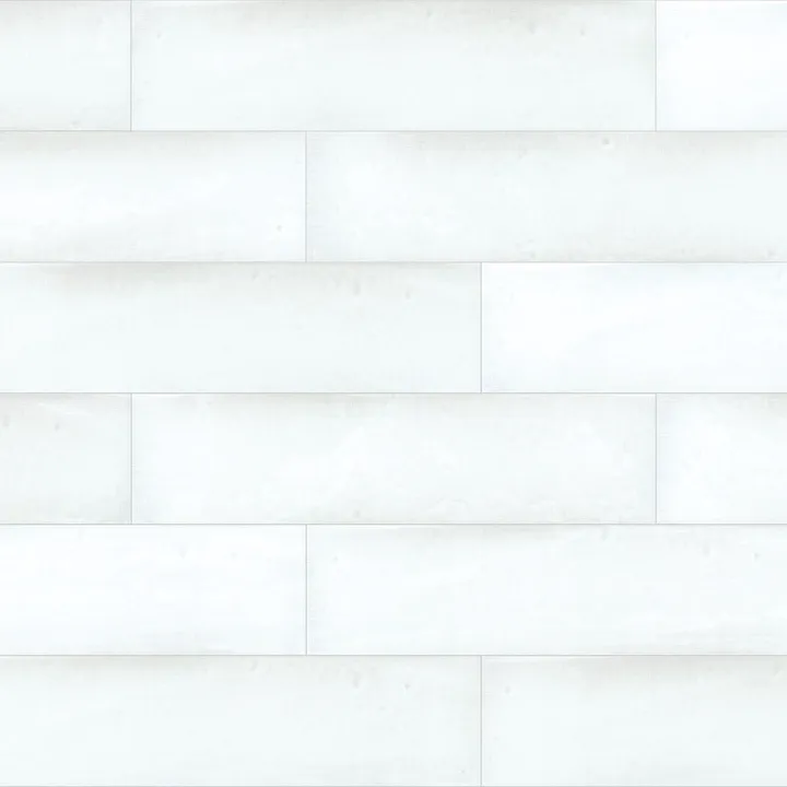 Shaw Floors Stewart 4X16 — White · 308TS-00100 — flooring selection with LeviArs Design & Remodeling