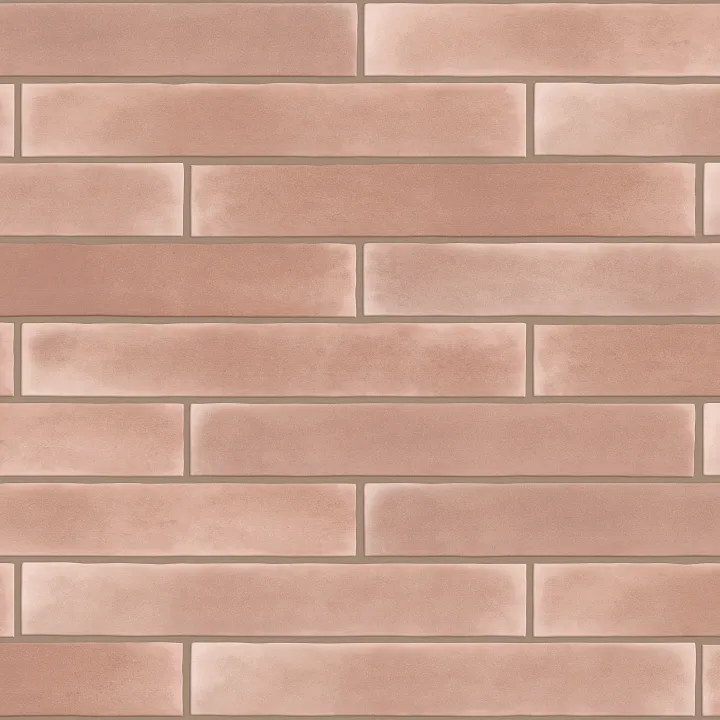 Shaw Floors Sunset Glow 2.5X16 — Positano Pink · 567TS-00801 — flooring selection with LeviArs Design & Remodeling