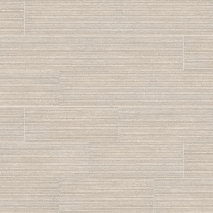 Shaw Floors Tactis 18X48 — Threaded Beige · 753TS-00200 — flooring selection with LeviArs Design & Remodeling
