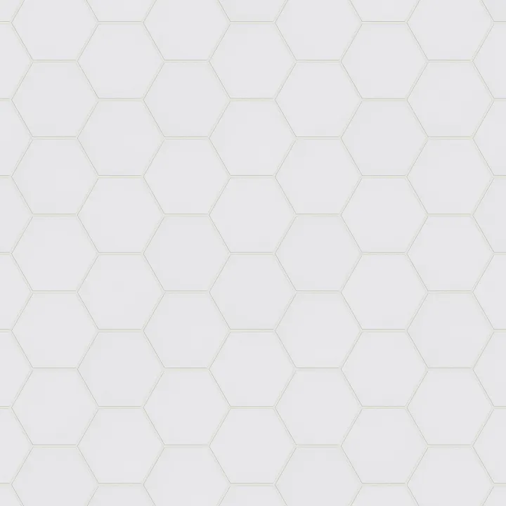 Shaw Floors Tetra 5X6 Hex — Pearl · 700TS-00100 — flooring selection with LeviArs Design & Remodeling