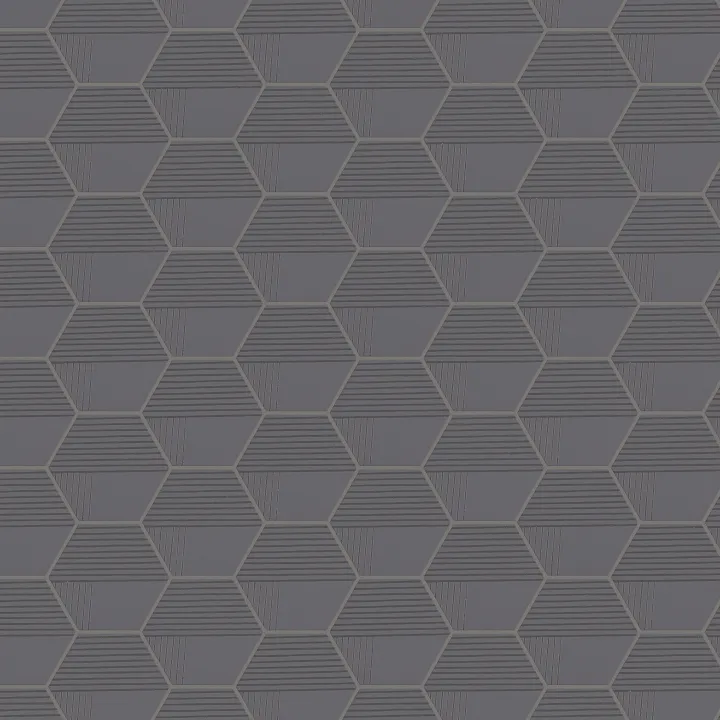 Shaw Floors Tetra Designer Hex1 — Carbon · 702TS-00500 — flooring selection with LeviArs Design & Remodeling