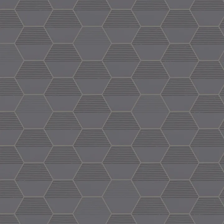 Shaw Floors Tetra Designer Hex2 — Carbon · 703TS-00500 — flooring selection with LeviArs Design & Remodeling