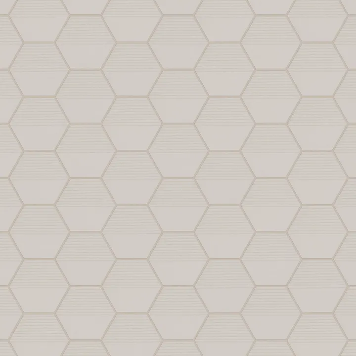 Shaw Floors Tetra Designer Hex2 — Linen · 703TS-00101 — flooring selection with LeviArs Design & Remodeling