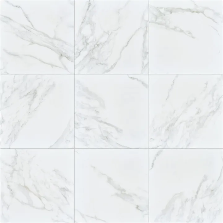 Shaw Floors Universe 22X22 — Calacatta · 478TS-00120 — flooring selection with LeviArs Design & Remodeling