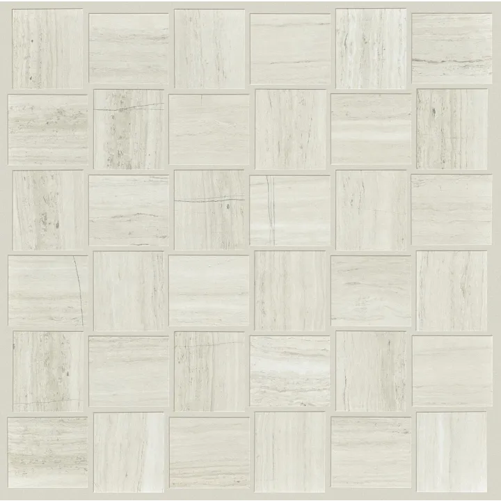 Shaw Floors Vision Basketweave Mosaic Matte — Ash · SA953-00550 — flooring selection with LeviArs Design & Remodeling