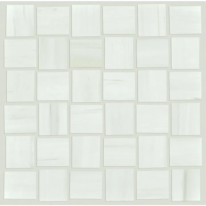 Shaw Floors Vision Basketweave Mosaic Matte — Bianco · SA953-00150 — flooring selection with LeviArs Design & Remodeling