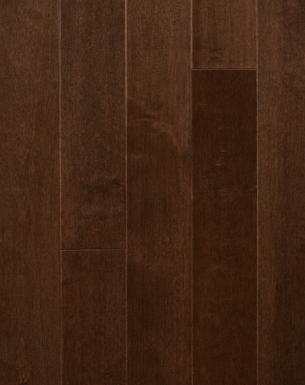 Superior Flooring Cocoa · Maple · 3 1/4" · Premier · Smooth — Solid hardwood flooring selection with LeviArs Design & Remodeling