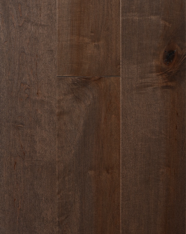 Superior Flooring Pepper · Maple · 5 3/16" · Heritage · Smooth — Engineered hardwood flooring selection with LeviArs Design & Remodeling