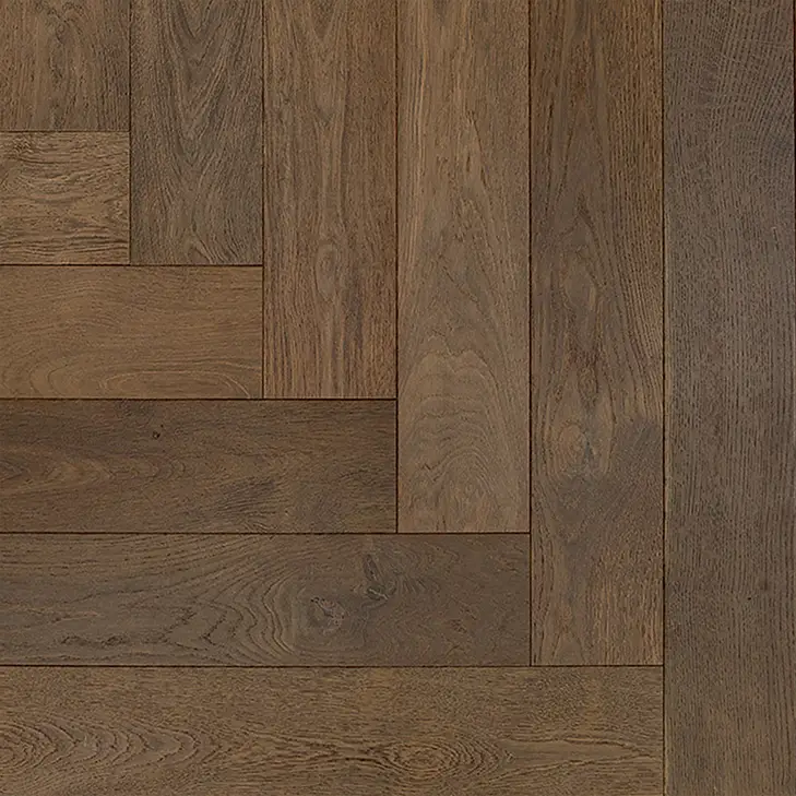 Urban Floor Treviso Herringbone — Engineered hardwood flooring selection with LeviArs Design & Remodeling