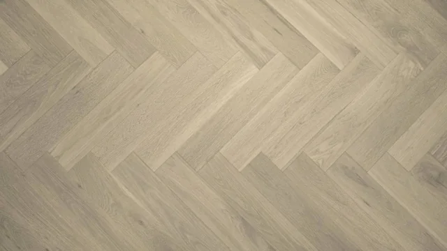 Vidar Design Flooring American Oak 5 Herringbone Collection-Silver Stone — flooring selection with LeviArs Design & Remodeling