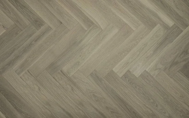 Vidar Design Flooring American Oak Herringbone Collection-Driftwood — flooring selection with LeviArs Design & Remodeling