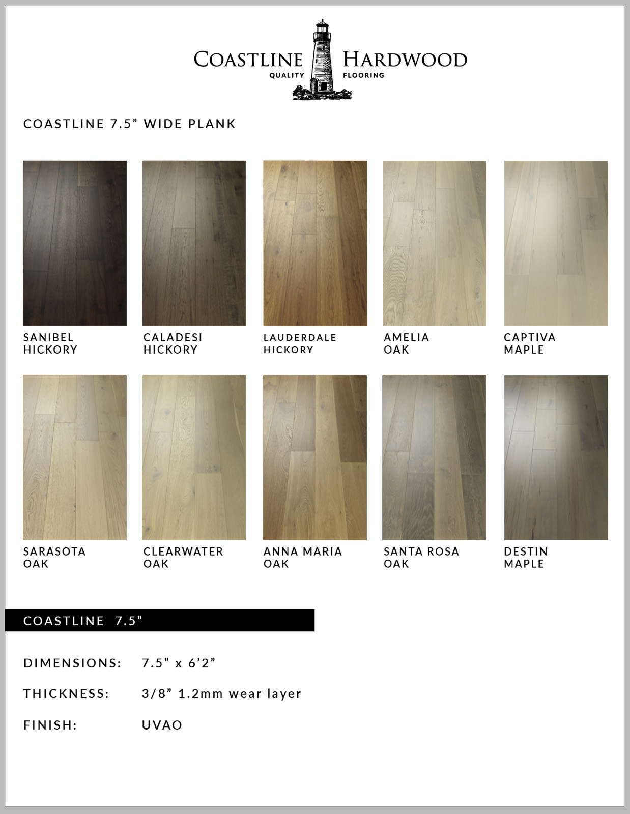 Wind River Coastline collection sample sheet — material selections with LeviArs Design & Remodeling