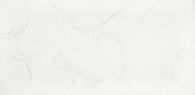 Arizona Tile Calacatta Bellatrix — Della Terra® Quartz Slabs material selection with LeviArs Design & Remodeling