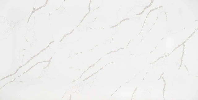 Arizona Tile Calacatta Capella — Della Terra® Quartz Slabs material selection with LeviArs Design & Remodeling