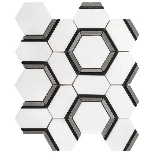 Arizona Tile Combhex — Special Order Tile material selection with LeviArs Design & Remodeling