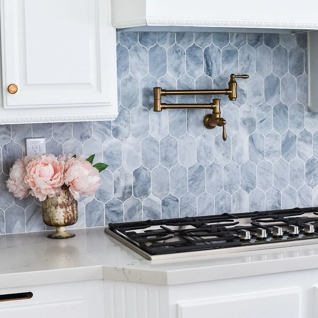 Arizona Tile CS-Sky Blue — Marble & Dolomite Tile material selection with LeviArs Design & Remodeling