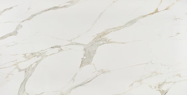 Arizona Tile DT-Calacatta Michelangelo Polished — Della Terra® Porcelain Slabs material selection with LeviArs Design & Remodeling