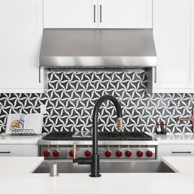 Arizona Tile Petal — Marble & Dolomite Tile material selection with LeviArs Design & Remodeling